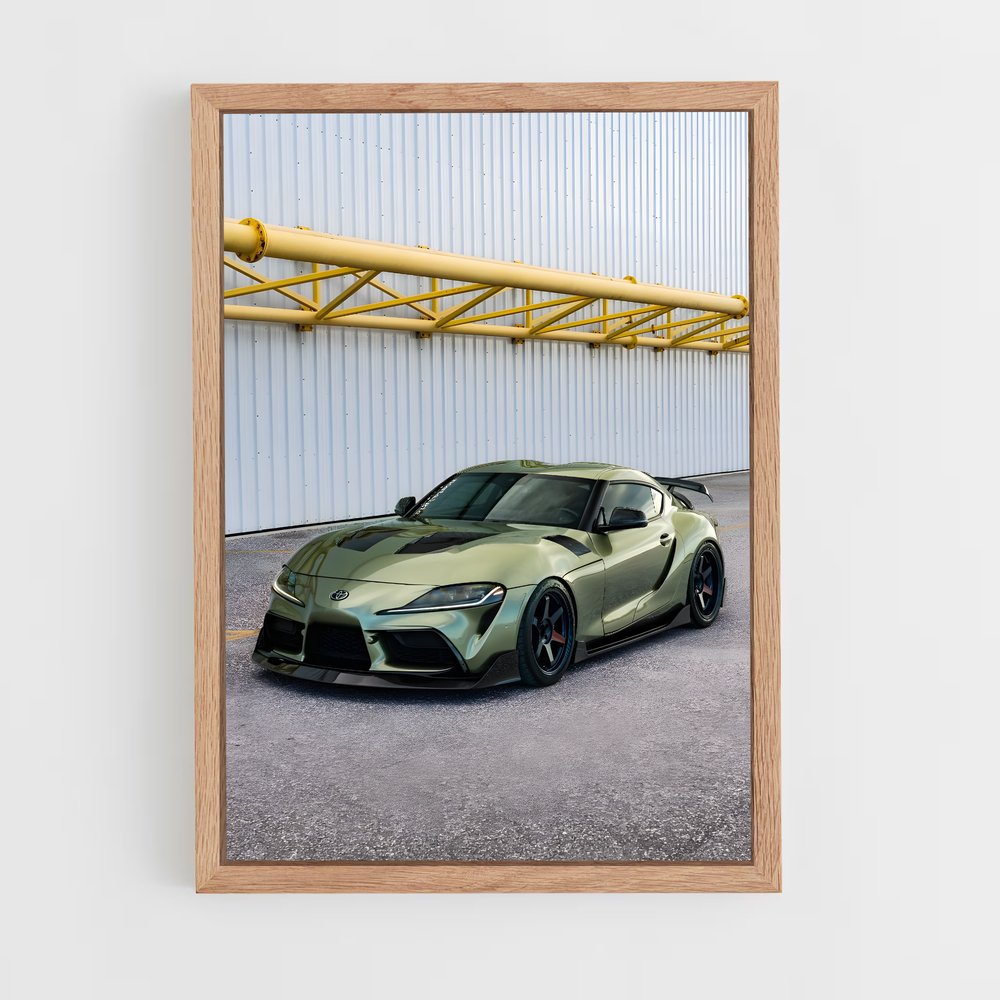 Poster Supra Émeraude – affiche Toyota (vue 4)